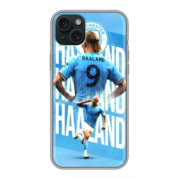 Чехол с принтом «Erling Haaland» для iPhone 15 Plus