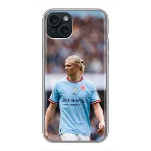 Чохли з футболістом Ерлінг Холанд для iPhone 15 Plus (AlphaPrint) (Ерлинг Холанд)
