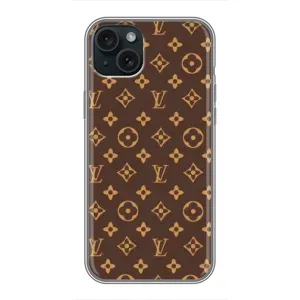 Чохли Луі Вітон для iPhone 15 Plus (AlphaPrint - LOUIS VUITTON) (фон LOUIS VUITTON)