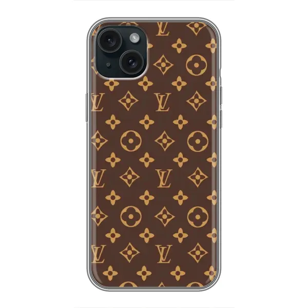 Чохол з принтом «фон LOUIS VUITTON» для iPhone 15 Plus