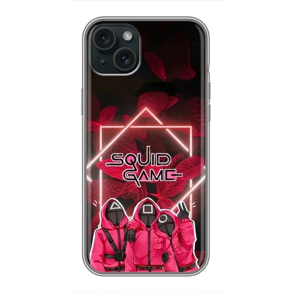 Чохол з принтом «Охоронці Гра кальмара» для iPhone 15 Plus