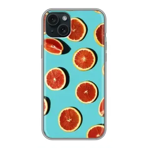Чохли з фруктами для iPhone 15 Plus (VPrint) (Грейпфрут)