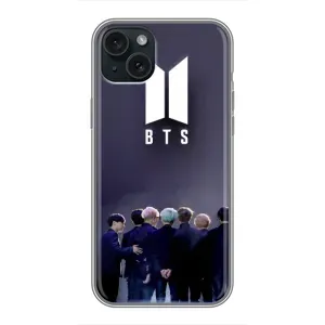 Чохол з принтом «Група BTS» для iPhone 15 Plus