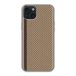 Чохли  GUCCI для Apple 15 Плюс (AlphaPrint) (Гуччі полоса)