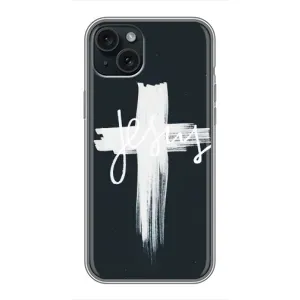 Чохол з принтом «Ісус» для iPhone 15 Plus
