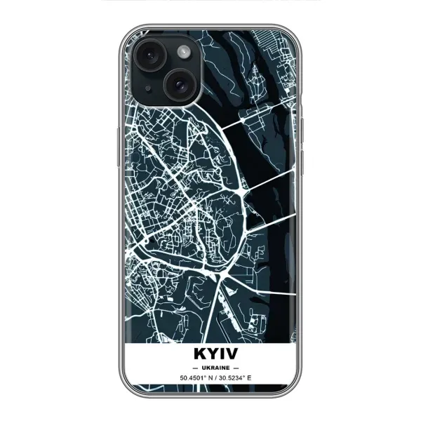 Чохол з принтом «Київ» для iPhone 15 Plus