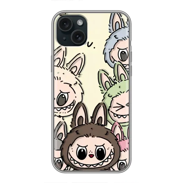 Чехол с принтом «Золотая обезьяна Bored Ape» для iPhone 15 Plus