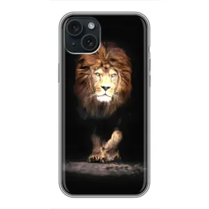 Чохол з картинкою ЛЕВ для iPhone 15 Plus (VPrint) (Лев)