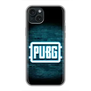 Чехол с принтом «Лого PUBG» для iPhone 15 Plus