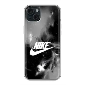 Чохол для iPhone 15 Plus - з принтом Найк (AlphaPrint) (Лого Найк)
