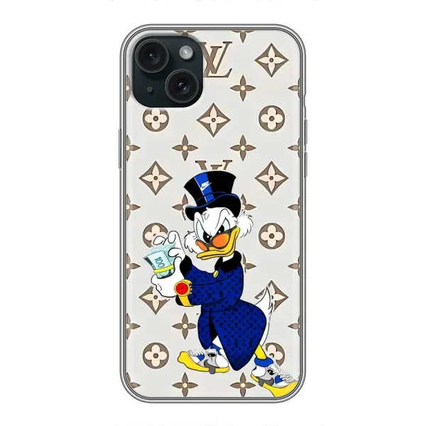 Чохол з принтом «Макдак на стилі» для iPhone 15 Plus