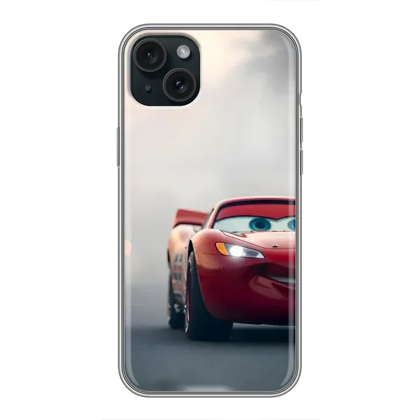 Чехол с принтом «Скоростной Маквин» для iPhone 15 Plus