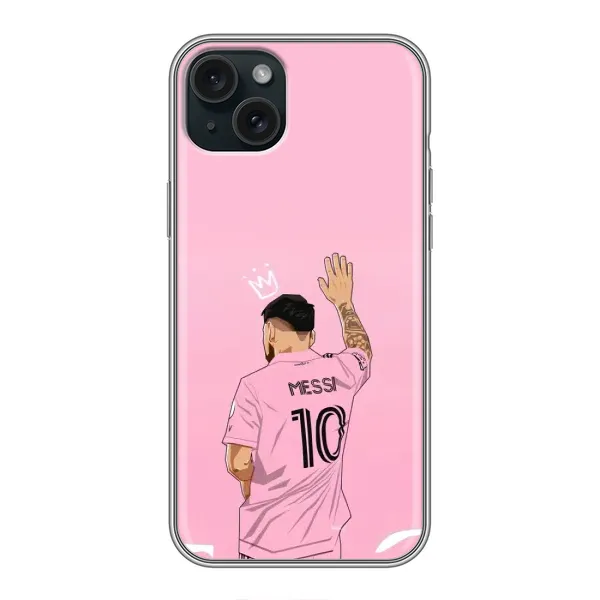 Чехол с принтом «Месси Маями» для iPhone 15 Plus Чехол с принтом «Месси Маями» для iPhone 15 Plus