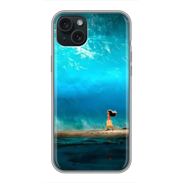 Чехол с принтом «Океан Моана» для iPhone 15 Plus