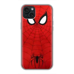 Чехол с принтом «Паук (Марвел)» для iPhone 15 Plus