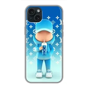Круті Чохли Луі Віттон для iPhone 15 Plus (AlphaPrint) (Хлопець LV)