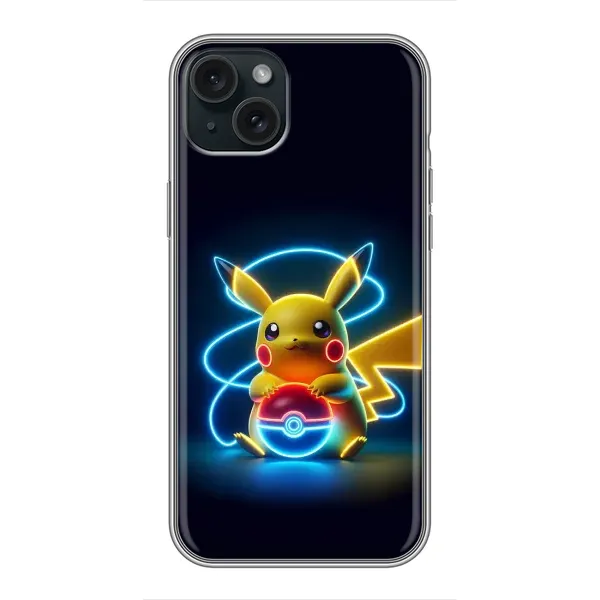 Чохол з принтом «Покемон» для iPhone 15 Plus Чохол з принтом «Покемон» для iPhone 15 Plus