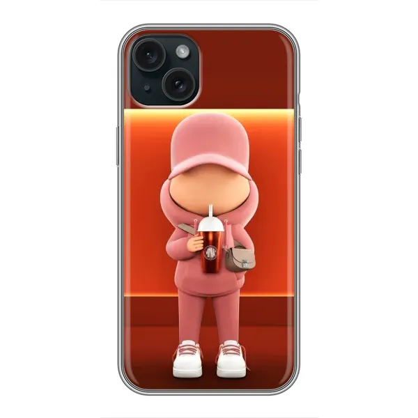Чохол з принтом «З Кавою» для iPhone 15 Plus Чохол з принтом «З Кавою» для iPhone 15 Plus