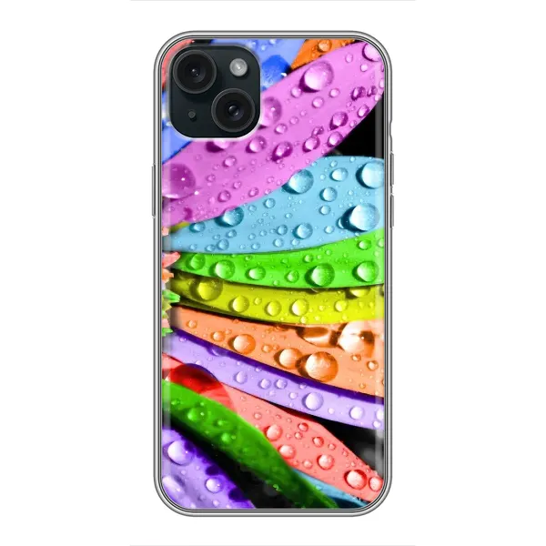 Чохол з принтом «Семиквітка» для iPhone 15 Plus Чохол з принтом «Семиквітка» для iPhone 15 Plus