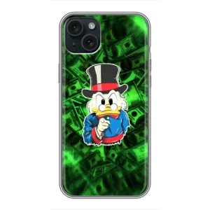 Чехли для Apple 15 Плюс - Scrooge MagDag (PREMIUMPrint) (Скрудж МакДак)