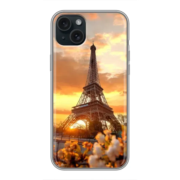 Чохол з принтом «Сонячня вежа» для iPhone 15 Plus Чохол з принтом «Сонячня вежа» для iPhone 15 Plus
