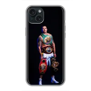 Чехол с картинкой Александр Усик для iPhone 15 Plus
