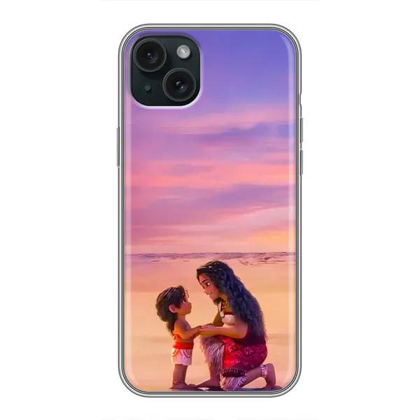 Чехол с принтом «Маленькая Ваяна» для iPhone 15 Plus