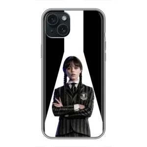 Чохли Венсдей на iPhone 15 Plus Уенсдей (AlphaPrint) (W-Wednesday)