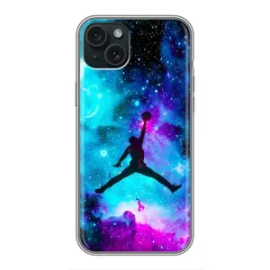 Чохли для iPhone 15 Plus - з картинкою JORDAN (AlphaPrint) (Яскравий Джордан)