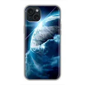 Космічні Чохли для Apple 15 Плюс (VPrint) (Земля з космоса)