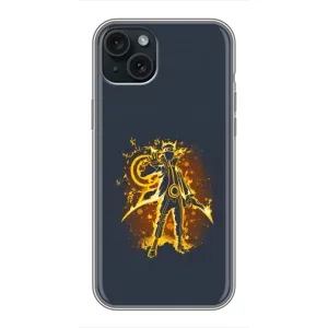 Чохол з принтом «золотий Наруто» для iPhone 15 Plus