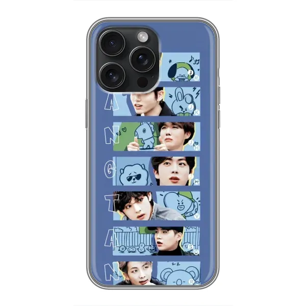 Чехол с принтом «Bangtan» для iPhone 15 Pro Max