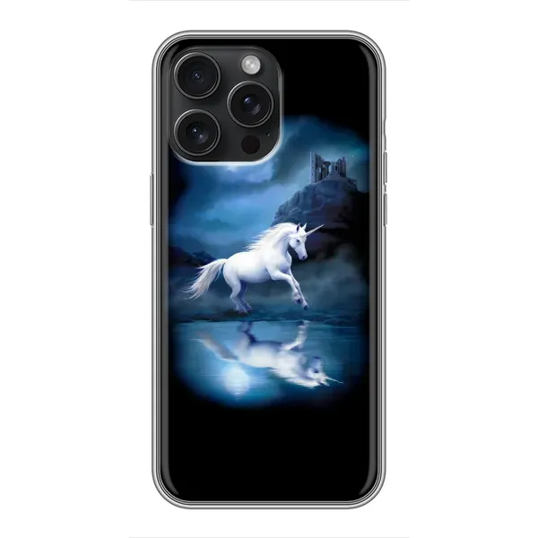 Чохол з принтом «Єдиноріг» для iPhone 15 Pro Max
