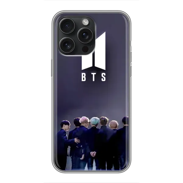 Чехол с принтом «Группа BTS» для iPhone 15 Pro Max