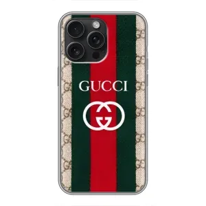 Чехлы ГУЧЧИ для Айфон 15 Про Макс (AlphaPrint) (Gucci дизайн)