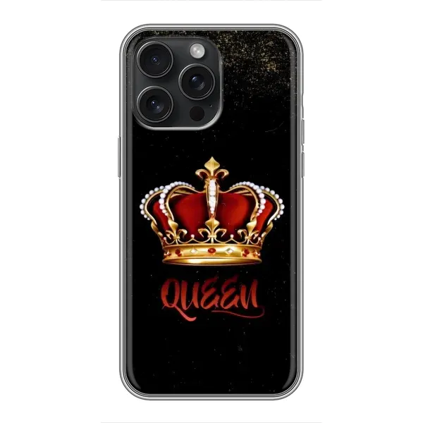 Чехол с принтом «Корона короля» для iPhone 15 Pro Max