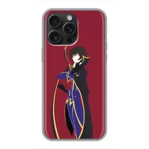 Чехлы Персонажи Аниме Наруто для iPhone 15 Pro Max (AlphaPrint) (Лелуш Ламперуж)