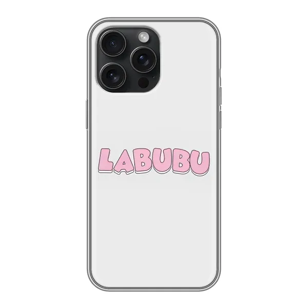 Чохол з принтом «Лого Лабубу» для iPhone 15 Pro Max