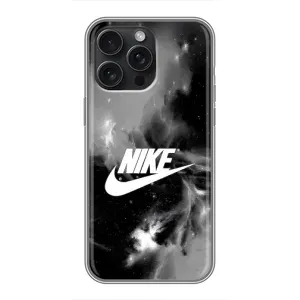 Чехол для iPhone 15 Pro Max - с принтом Найк (AlphaPrint) (Лого Найк)