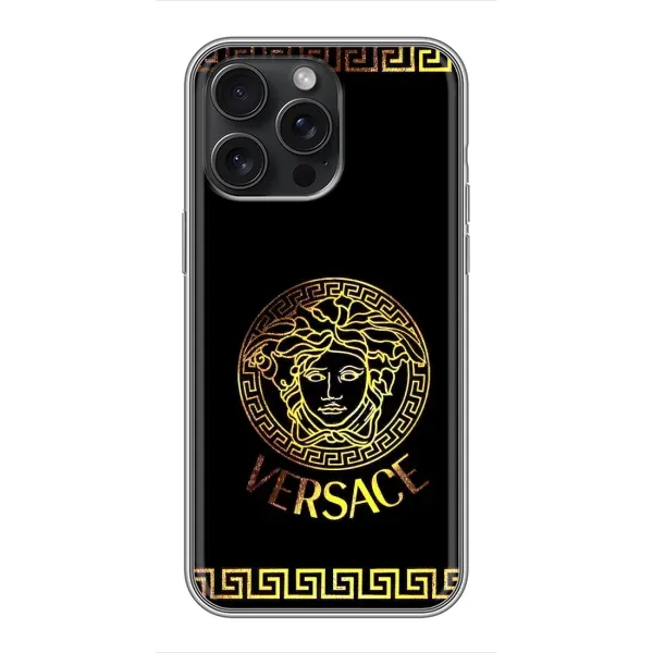 Чехол с принтом «Logo Versace» для iPhone 15 Pro Max