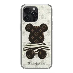 Крутые Чехлы Луи Виттон для iPhone 15 Pro Max (AlphaPrint) (Медведь LV)
