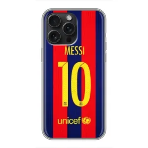 Чехлы Месси для iPhone 15 Pro Max (AlphaPrint) (Messi Barca 10)