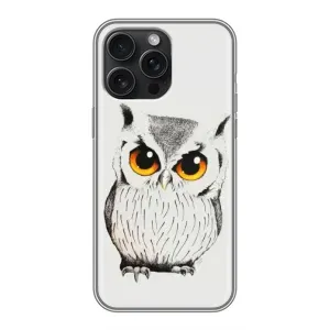Чехол с птицами на iPhone 15 Pro Max (VPrint) (Милая Сова)