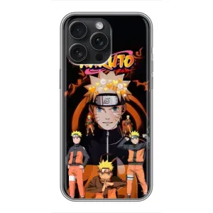 Naruto Anime Чехлы для Айфон 15 Про Макс (AlphaPrint) (Наруто из Аниме)
