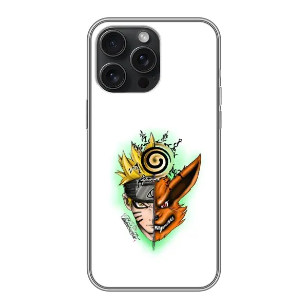 Чохол з принтом «Наруто Курама» для iPhone 15 Pro Max