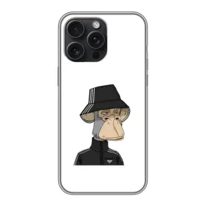 Чехлы с Обезьянами NFT для iPhone 15 Pro Max (AlphaPrint) (обезьяна NFT Adidas)