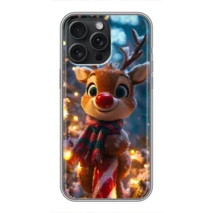 Чохол з принтом «Олень з шарфом» для iPhone 15 Pro Max