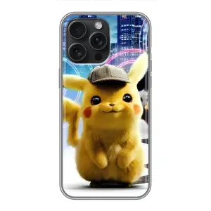 Чохол з Пікачу на iPhone 15 Pro Max (Пікачу в місті)