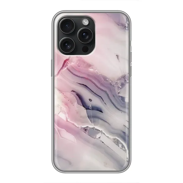 Чехол с принтом «Пурпурный Мрамор» для iPhone 15 Pro Max Чехол с принтом «Пурпурный Мрамор» для iPhone 15 Pro Max