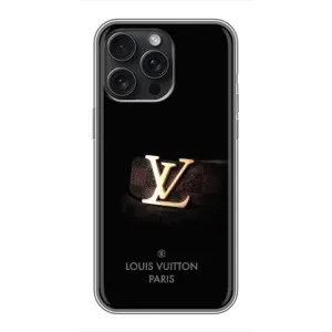 Чехлы Луи Витон для iPhone 15 Pro Max (AlphaPrint - LOUIS VUITTON) (ремешок LV)